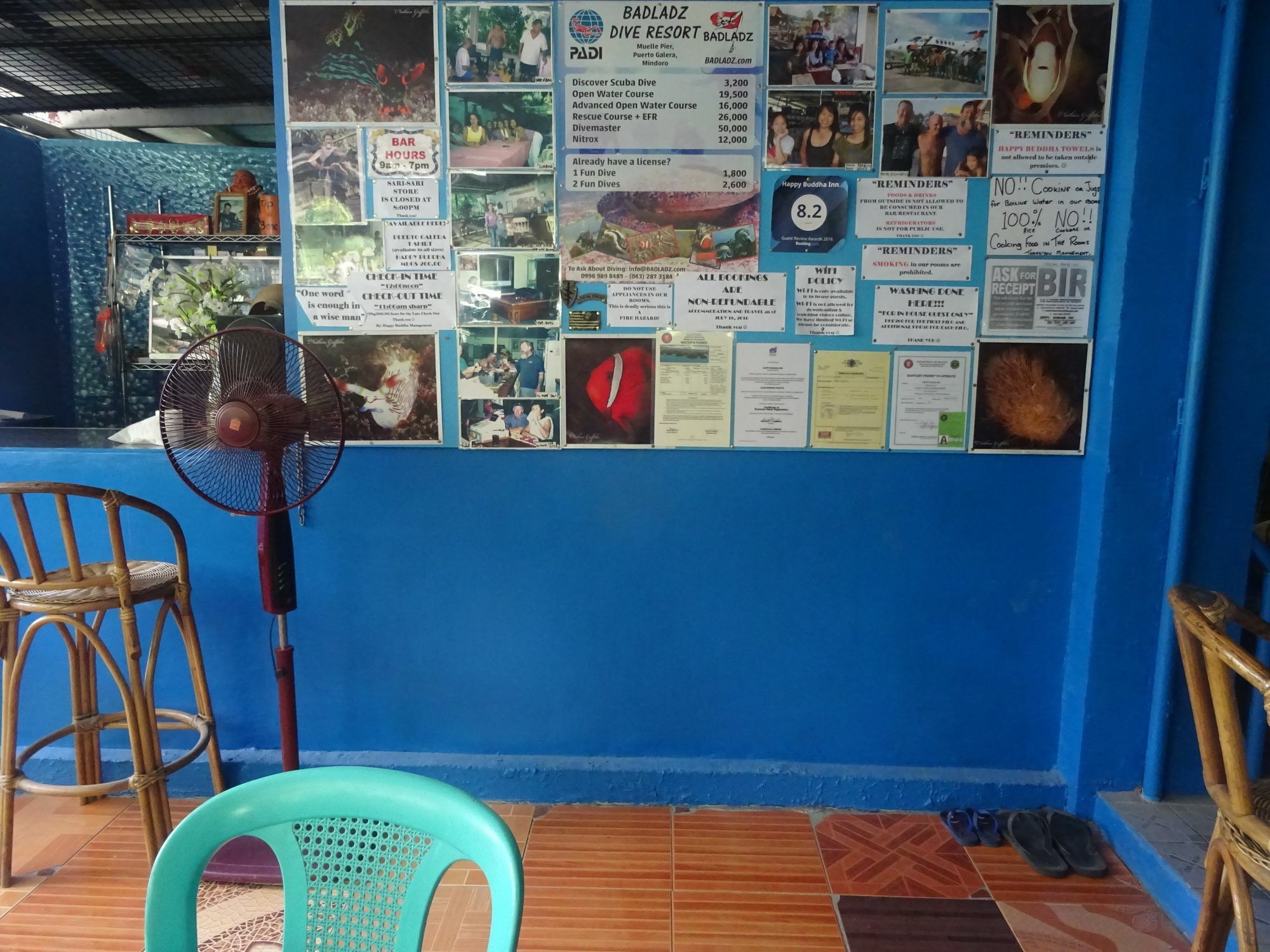 Happy Buddha Inn Puerto Galera Bagian luar foto